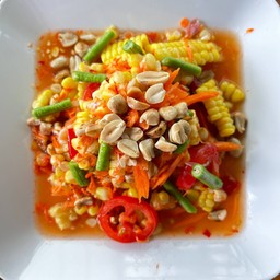 ตำข้าวโพด