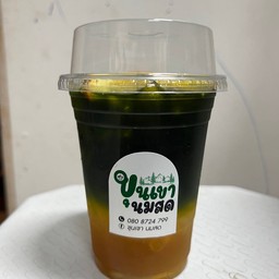 ชาเขียวน้ำผึ้งมะนาว