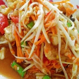 ส้มตำไทยกากกาก (กากหมู 2 ถุง)