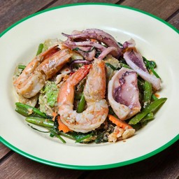 สุกี้แห้งทะเล