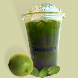 ชาเขียวน้ำผึ้งมะนาวพีช