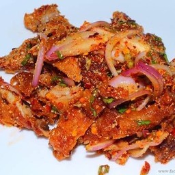 ยำไก่แซ่บ(ไม่ราดข้าว)