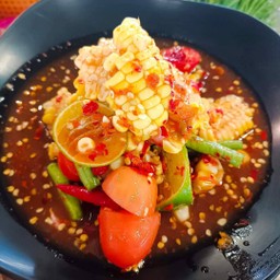 ตำข้าวโพดไทย