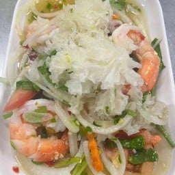 ยำเห็ดหิมะ