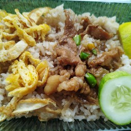 ข้าวคลุกกะปิหมูหวาน