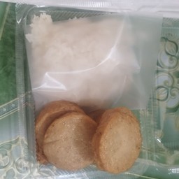 ข้าวหน้าหมูยอทอด