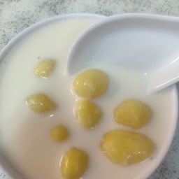 แป๊ะก๊วยนมสดร้อน