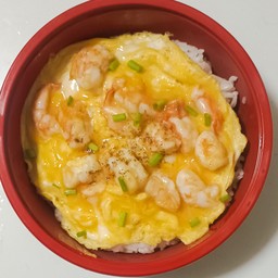 ข้าวไข่ข้นกุ้ง