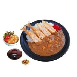 ข้าวกุ้งทอดแกงกะหรี่(R151)