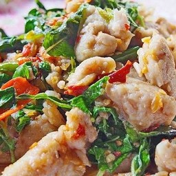 ข้าวกระเพรารวม