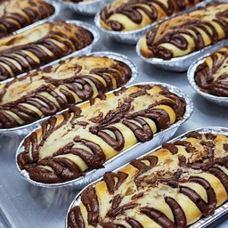 เค้กกล้วยหอมครีมชีสนูเทลล่า