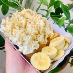 ปังปัง วิปครีม+กล้วยหอม+คาราเมล