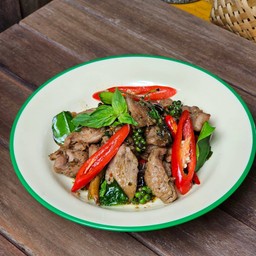 ผัดขี้เมาเป็ด