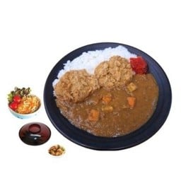 ข้าวโคโรเกะเนื้อแกงกะหรี่(R155)