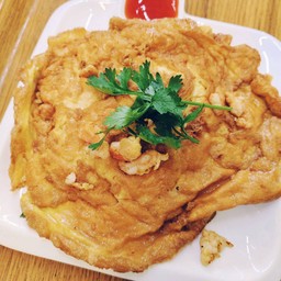 ไข่เจียวกุ้งสับ