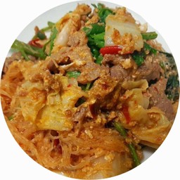 สุกี้แห้ง