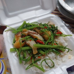 ข้าวผัดผักบุ้ง