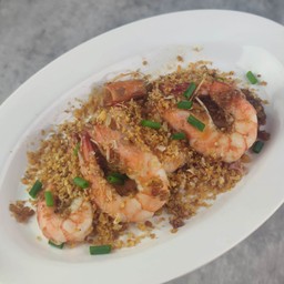 กุ้งทอดกระเทียม