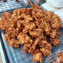 เห็ดเข็มทองทอด