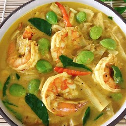 แกงกะทิกุ้งหน่อไม้สะตอ..ไก่..