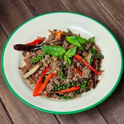 ผัดขี้เมาเนื้อ