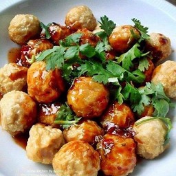 ลูกชิ้นทอดชุดเล็ก