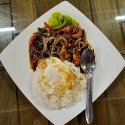 ข้าวพริกไทยดำทะเล