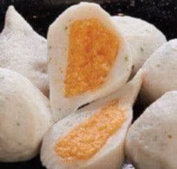 ลูกชิ้นปลา คริสตัลไส้ไข่ปลา