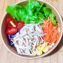สลัดอกไก่ฉีก (กล่อง)