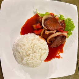 ข้าวเนื้อแดง