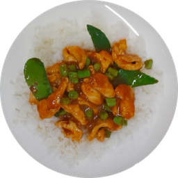 ข้าวราดผัดพริกแกง