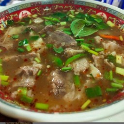 ต้มแซ่บเนื้อย่าง