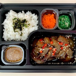 ชุด เซตเบนโตะ กุ้งดอง8ตัว+ข้าวญี่ปุ่น+ไข่กุ้ง+ยำสาหร่าย แถมน้ำจิ้มซีฟู๊ดแซ่บๆ