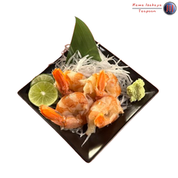 กุ้งแดงซาชิมิ (Aka Ebi Sashimi)