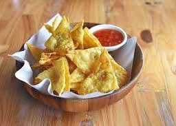 เกี๊ยวหมูทอด5ชิ้น