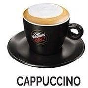 กาแฟคาปูชิโน่ร้อน