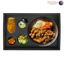 ชุดข้าวหน้าเนื้อย่าง (Yakiniku Don Set)