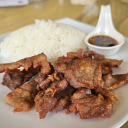 ข้าวหมูทอดน้ำปลา