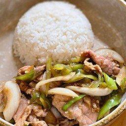 ข้าวราดพริกหยวก