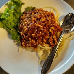 สปาเก็ตตี้ซอสมะเขือเทศ