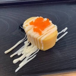 ไข่หวานชีสราดสลัดไข่กุ้ง