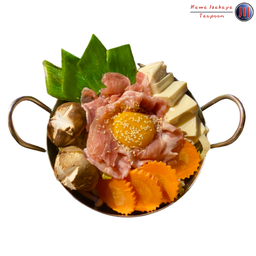 สุกี้หมู (Kurobuta Pork Sukiyaki)