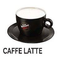 กาแฟลาเต้ร้อน