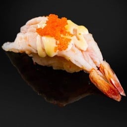 กุ้งซูชิราดสลัดไข่กุ้ง