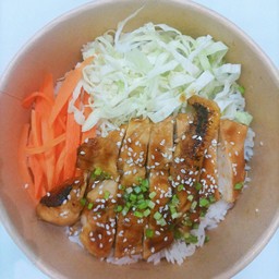 ข้าวหน้าไก่ย่างซอสเทอริยากิ