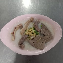 โจ๊กเครื่องในหมูอย่างเดียวไม่ใส่หมูสับไม่ใส่ไข่