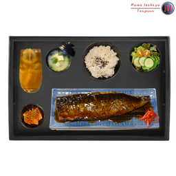 ชุดข้าวซาบะราดซอสเทริยากิ (Saba Teriyaki Don Set)