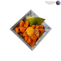 เเซลมอนคลุกไข่ดิบสไตล์ญี่ปุ่น (Samon Yukke)