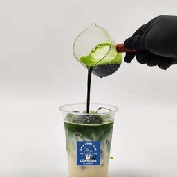 ชาเขียว-สตอเบอรี่ซอสโฮมเมด