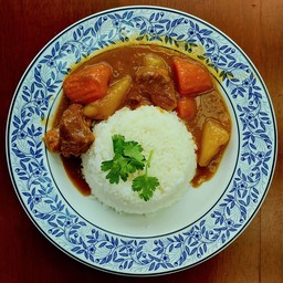 ข้าวแกงกะหรี่ญี่ปุ่น (หมู)